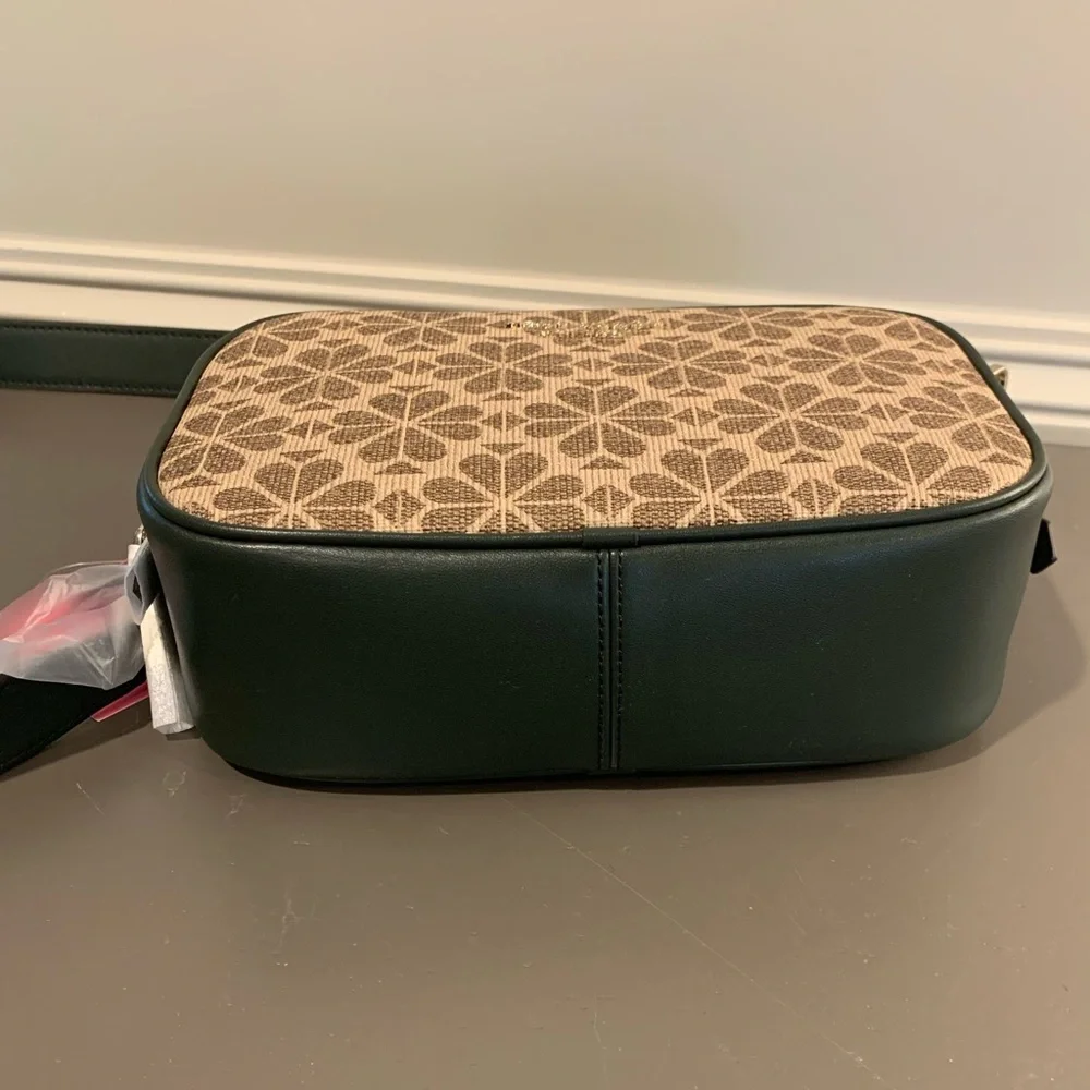 Kate Spade Spade Flower Coated Canvas Infinite Medium Size Camera Bag Crossbody